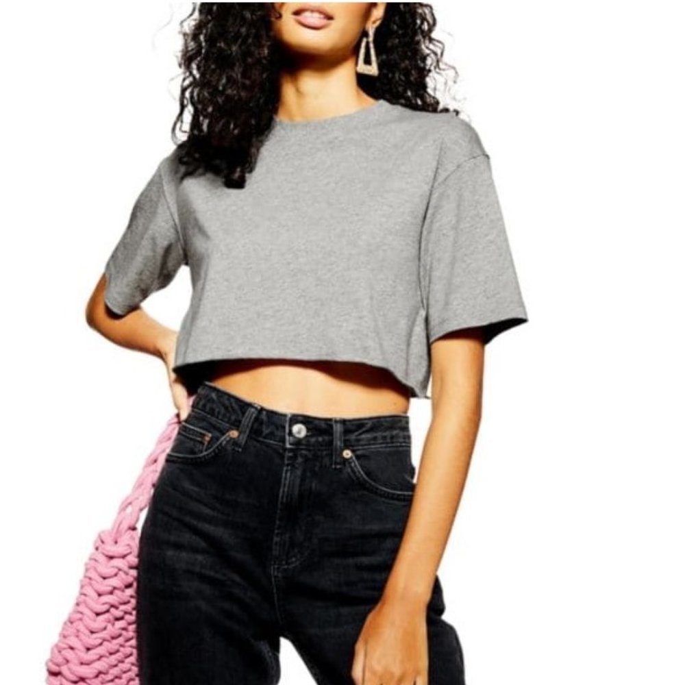🎁 Askya Washed Cropped T-Shirt